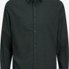 Hombres Jacobo Tallas Grandes | Camisa Regular Fit Con Botones 'Gingham'