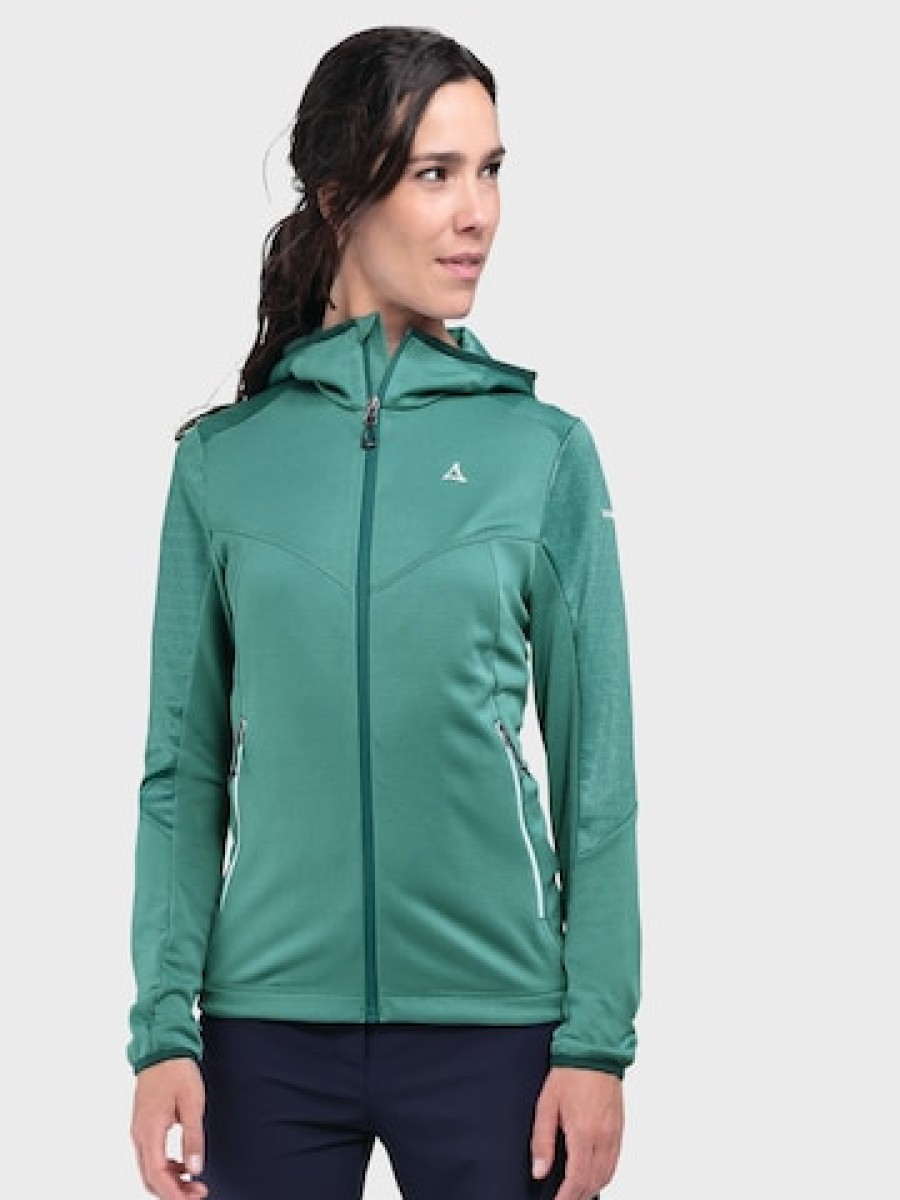 Mujer Lana Chaquetas | Chaqueta Polar Deportiva 'Svardalen'