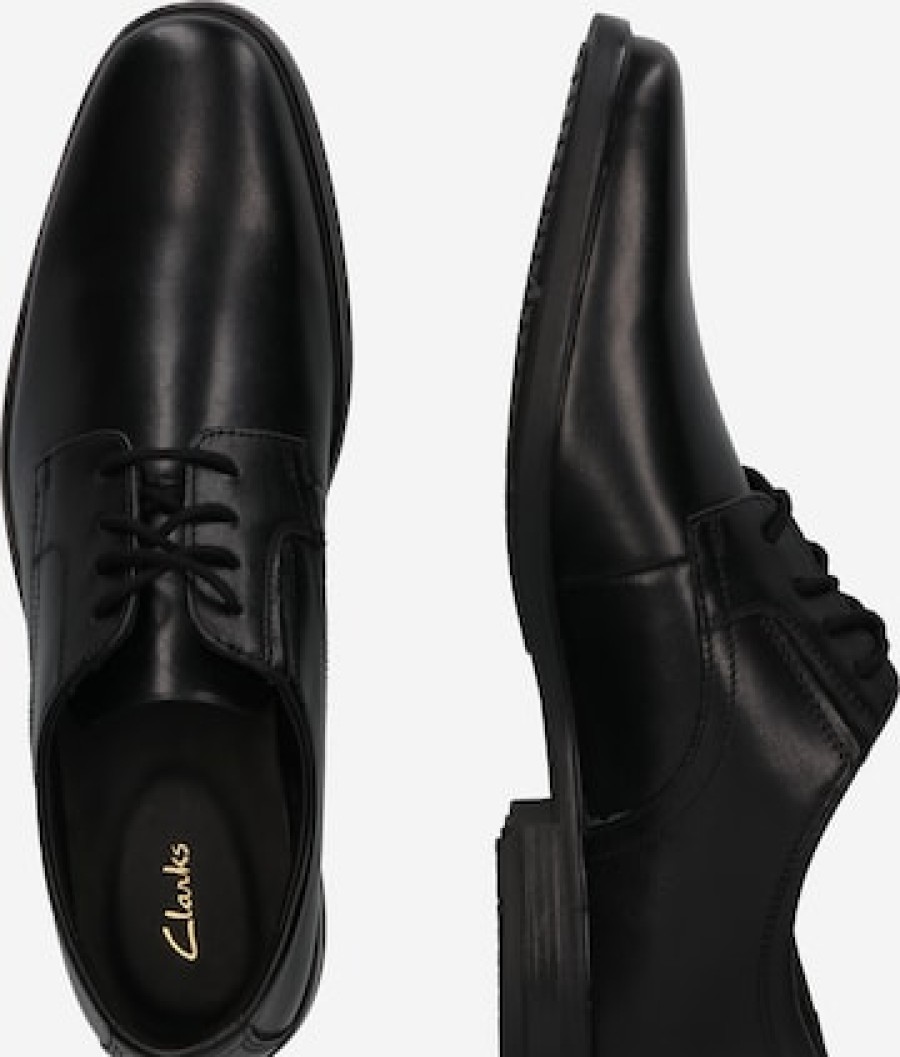 Hombres CLARKS Zapatos Bajos | Zapatos Con Cordones 'Howard Walk'