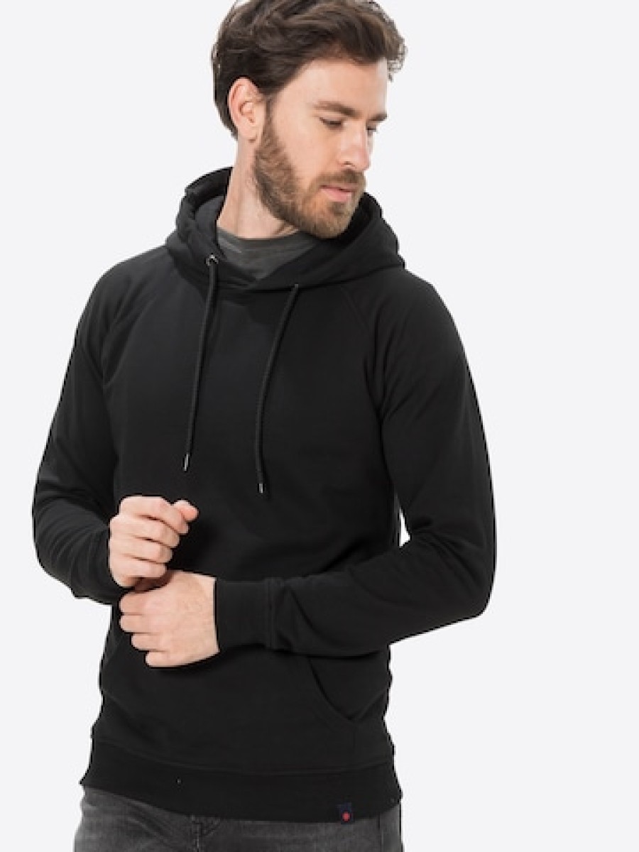 Hombres Mezclilla Sueteres Y Sudaderas Con Capucha | Sudadera Regular Fit