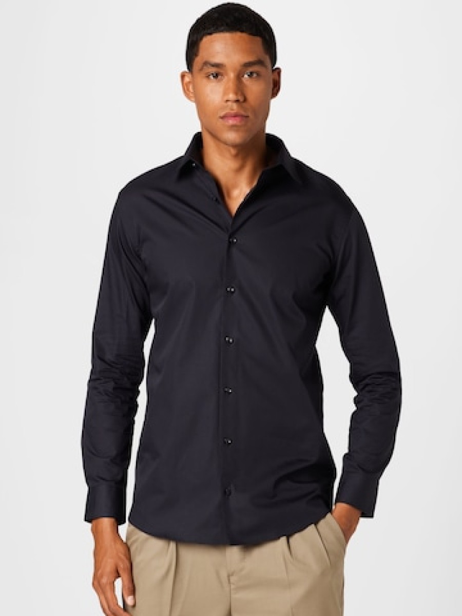 Hombres SELECCIONADO Camisas Con Botones | Camisa Business Regular Fit 'Ethan'