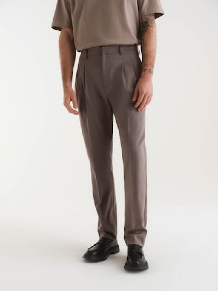 Hombres ACERCA DE Tallas Grandes | Pantalon Regular Con Pliegues 'Armin'